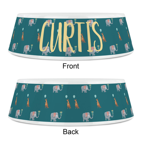 Animal Friend Birthday Plastic Pet Bowls - Small - APPROVAL