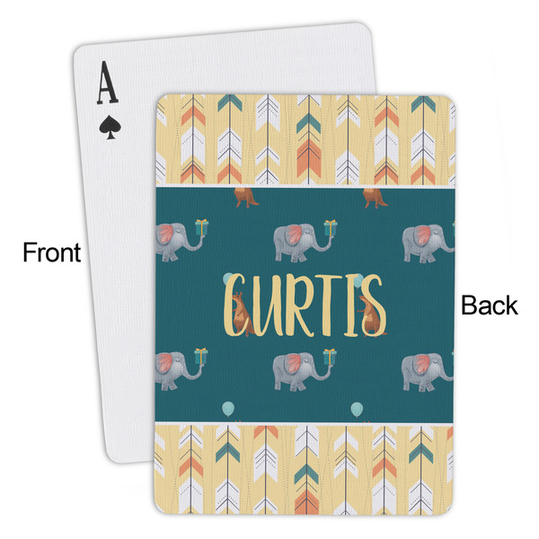 Animal Friend Birthday Playing Cards - Approval