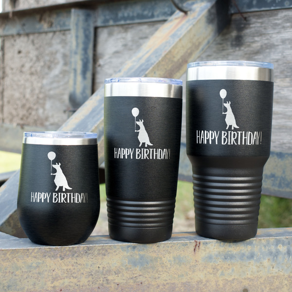 Animal Friend Birthday Polar Camel Tumblers - Group Shot