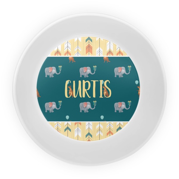 Animal Friend Birthday Melamine Bowl - Center