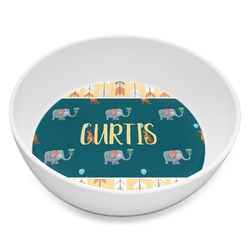 Animal Friend Birthday Melamine Bowl - 8 oz (Personalized)