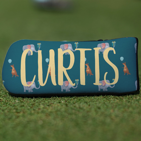 Custom Animal Friend Birthday Blade Putter Cover (Personalized)