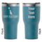 Animal Friend Birthday RTIC Tumbler - Dark Teal - Double Sided - Front & Back