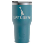 Animal Friend Birthday RTIC Tumbler - Dark Teal - Laser Engraved - Single-Sided (Personalized)