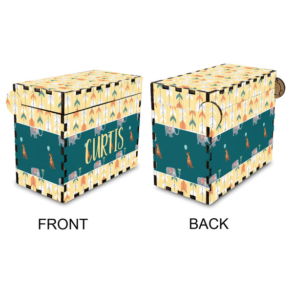 Animal Friend Birthday Recipe Box - Full Color - Approval