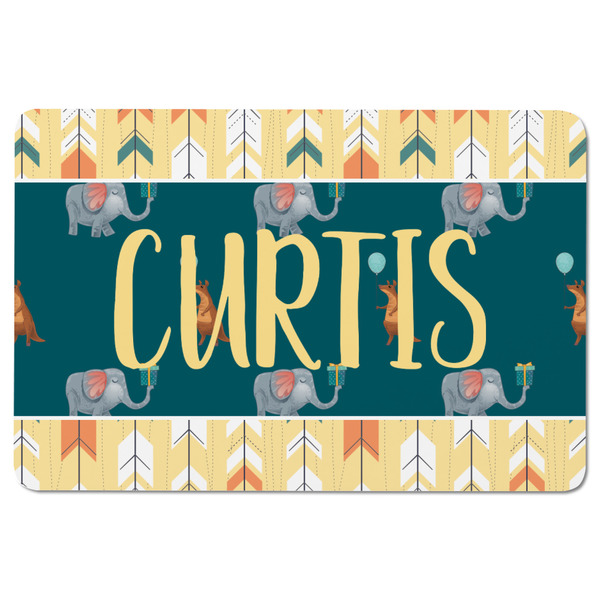 Animal Friend Birthday Rectangular Fridge Magnet - FRONT