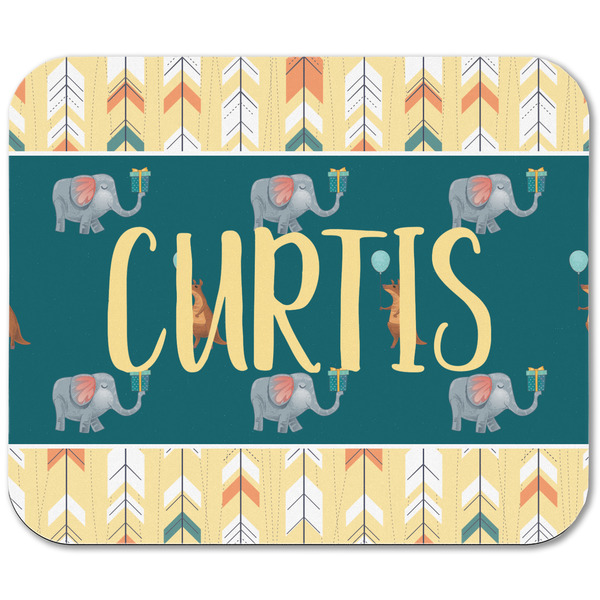 Animal Friend Birthday Rectangular Mouse Pad - APPROVAL