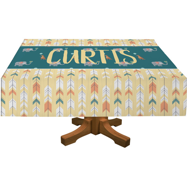 Animal Friend Birthday Rectangular Tablecloths (Personalized)