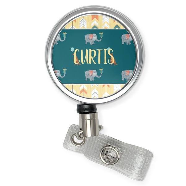 Custom Animal Friend Birthday Retractable Badge Reel (Personalized)