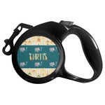 Animal Friend Birthday Retractable Dog Leash - Medium (Personalized)