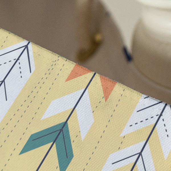 Animal Friend Birthday Large Rope Tote - Close Up View