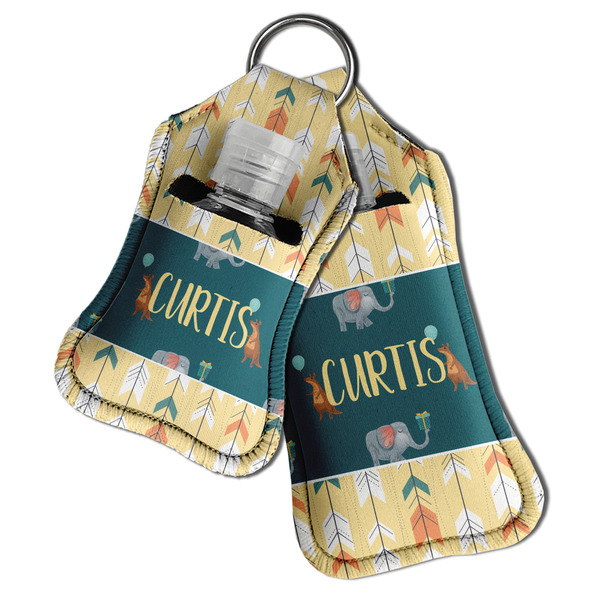 Animal Friend Birthday Sanitizer Holder Keychain - Both in Case (PARENT)