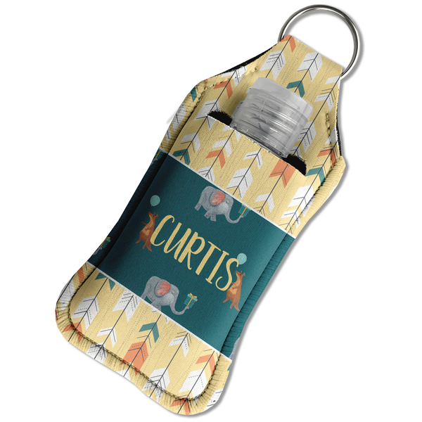 Animal Friend Birthday Sanitizer Holder Keychain - Large in Case