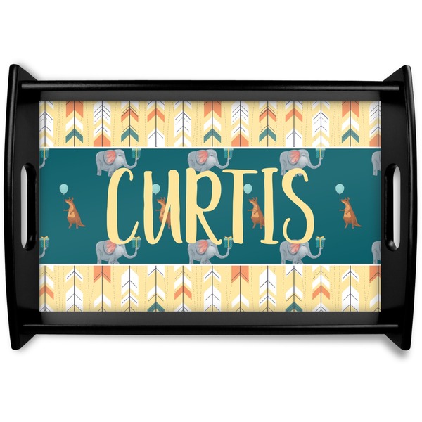 Custom Animal Friend Birthday Wooden Tray (Personalized)