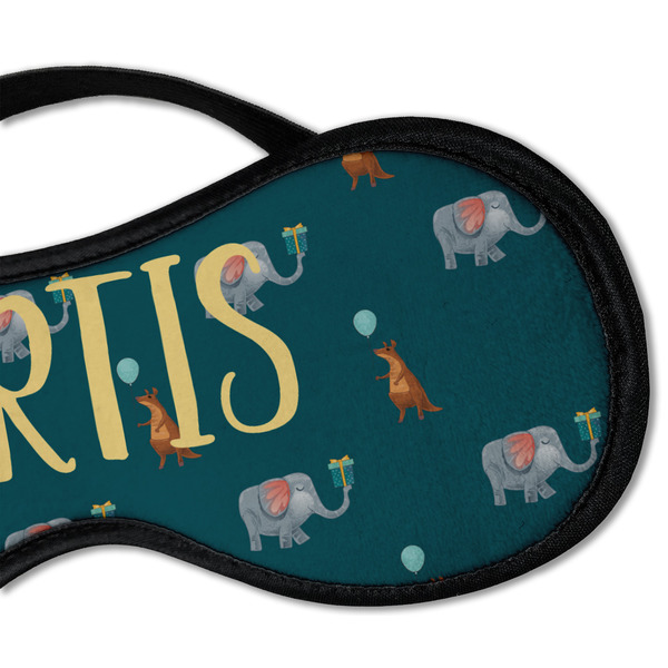 Animal Friend Birthday Sleeping Eye Mask - DETAIL Large