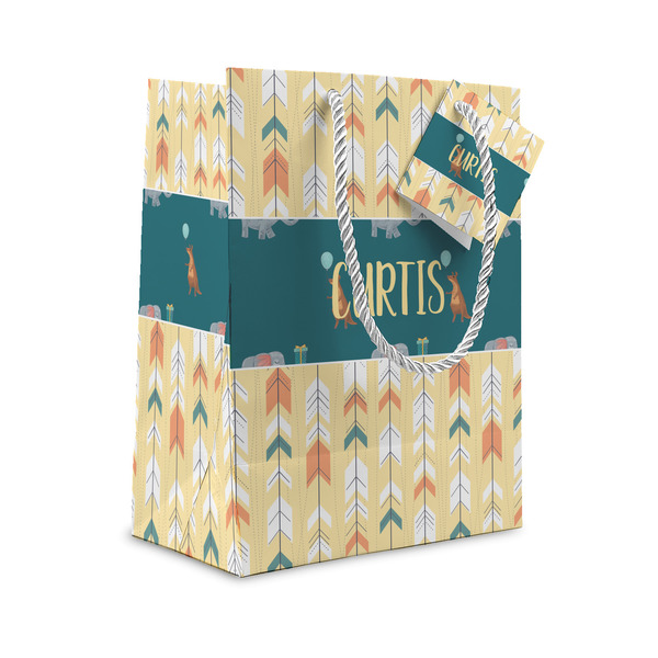 Custom Animal Friend Birthday Small Gift Bag (Personalized)