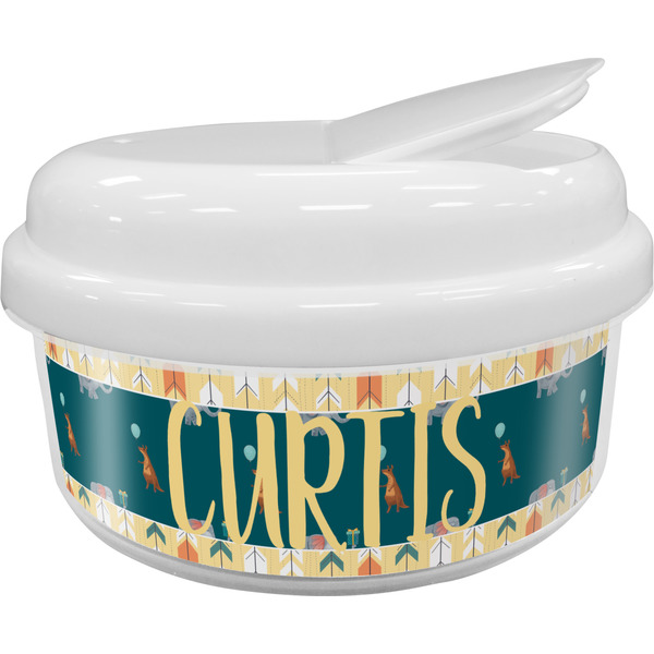 Custom Animal Friend Birthday Snack Container (Personalized)