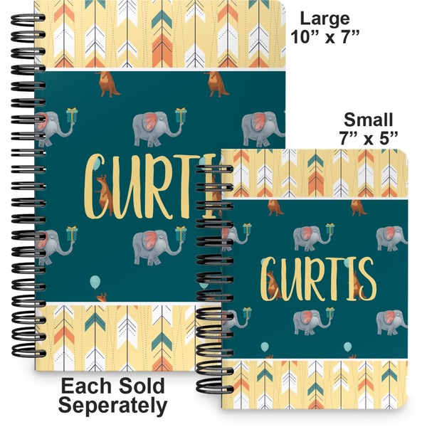 Animal Friend Birthday Spiral Journal - Comparison