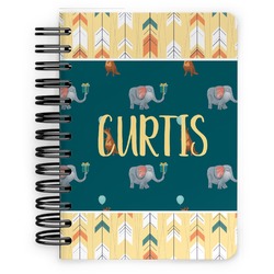Animal Friend Birthday Spiral Notebook - 5x7 w/ Name or Text
