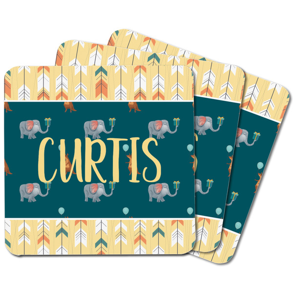 Animal Friend Birthday Square Fridge Magnet - MAIN