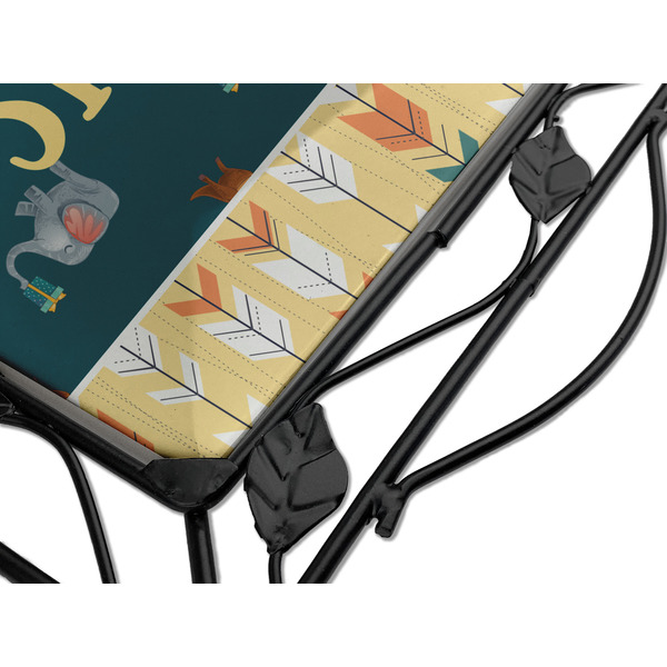 Animal Friend Birthday Square Trivet - Detail