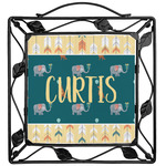 Animal Friend Birthday Square Trivet (Personalized)