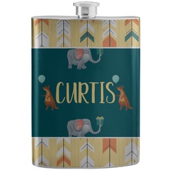 Animal Friend Birthday Stainless Steel Flask (Personalized)