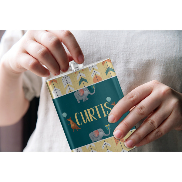 Animal Friend Birthday Stainless Steel Flask - LIFESTYLE 1