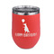 Animal Friend Birthday Stemless Stainless Steel Wine Tumbler - Coral - Single Sided (Personalized)