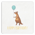 Animal Friend Birthday Paper Dinner Napkins (Personalized)