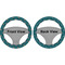 Animal Friend Birthday Steering Wheel Cover- Front and Back