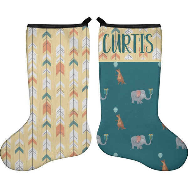 Animal Friend Birthday Stocking - Double-Sided - Approval