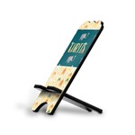 Animal Friend Birthday Stylized Cell Phone Stand - Small w/ Name or Text