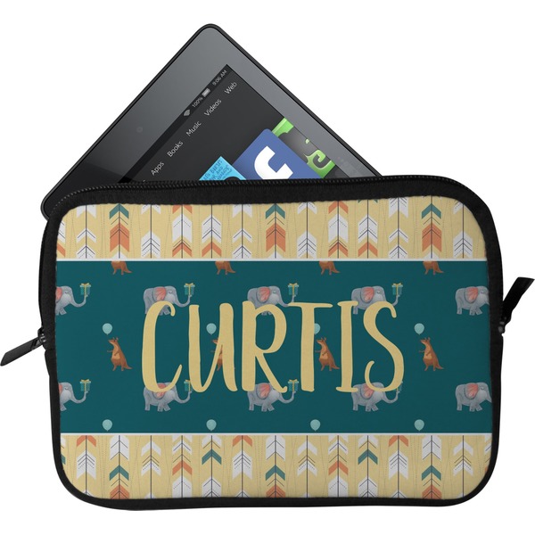 Custom Animal Friend Birthday Tablet Case / Sleeve (Personalized)