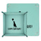 Animal Friend Birthday Teal Faux Leather Valet Trays - PARENT MAIN