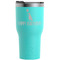 Animal Friend Birthday Teal RTIC Tumbler (Front)