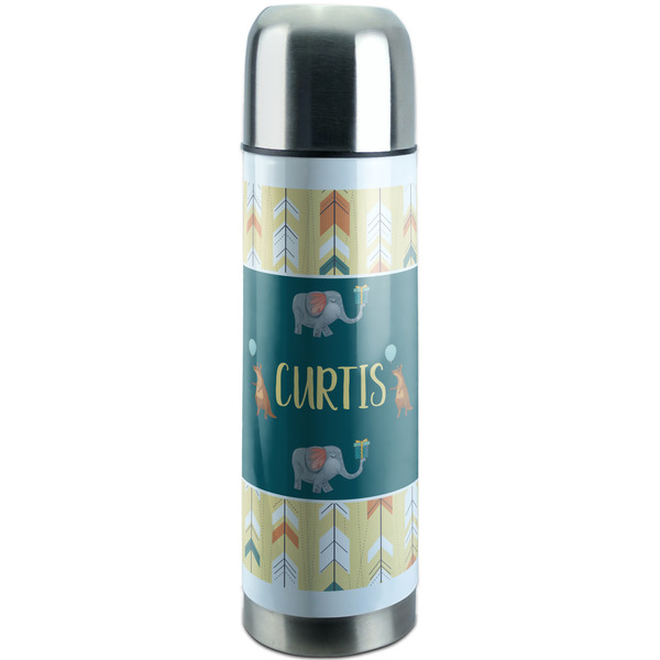 Custom Animal Friend Birthday Stainless Steel Thermos (Personalized)
