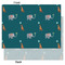 Animal Friend Birthday Tissue Paper - Heavyweight - Large - Front & Back