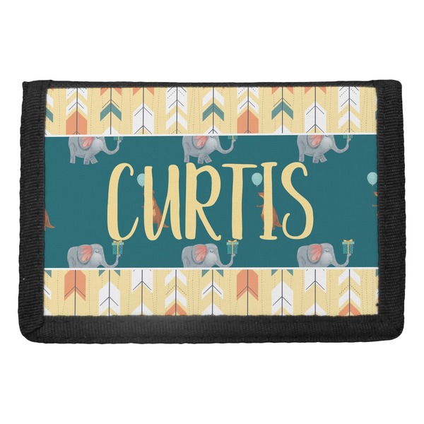 Custom Animal Friend Birthday Trifold Wallet (Personalized)