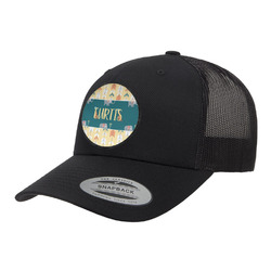 Animal Friend Birthday Trucker Hat - Black (Personalized)