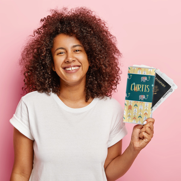 Animal Friend Birthday Vinyl Document Holder - LIFESTYLE