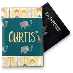 Animal Friend Birthday Vinyl Passport Holder (Personalized)