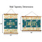 Animal Friend Birthday Wall Hanging Tapestries - Parent/Sizing