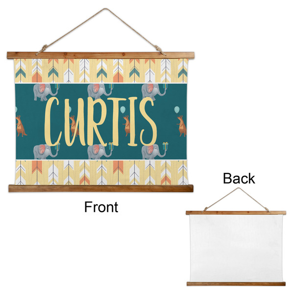 Animal Friend Birthday Wall Hanging Tapestry - Landscape - APPROVAL