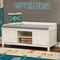 Animal Friend Birthday Wall Name Decal Above Storage bench