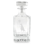 Animal Friend Birthday Whiskey Decanter - 26 oz Square (Personalized)