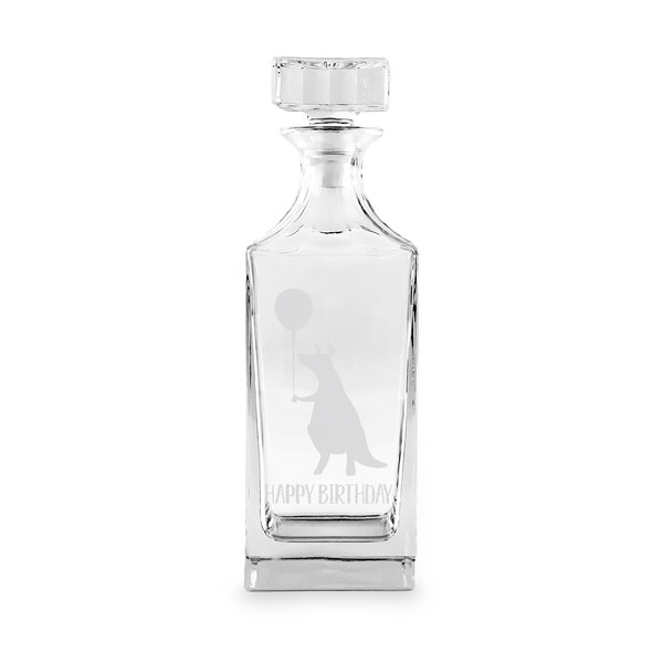 Animal Friend Birthday Whiskey Decanter - 30oz Square - APPROVAL