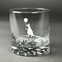 Animal Friend Birthday Whiskey Glass - Engraved (Personalized)