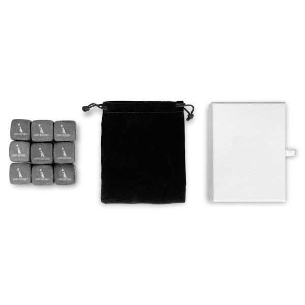 Animal Friend Birthday Whiskey Stones - Set of 9 - Content Packaging