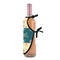Animal Friend Birthday Wine Bottle Apron - DETAIL WITH CLIP ON NECK